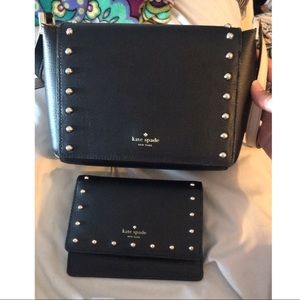 Kate Spade Cross body bag w/ wallet set